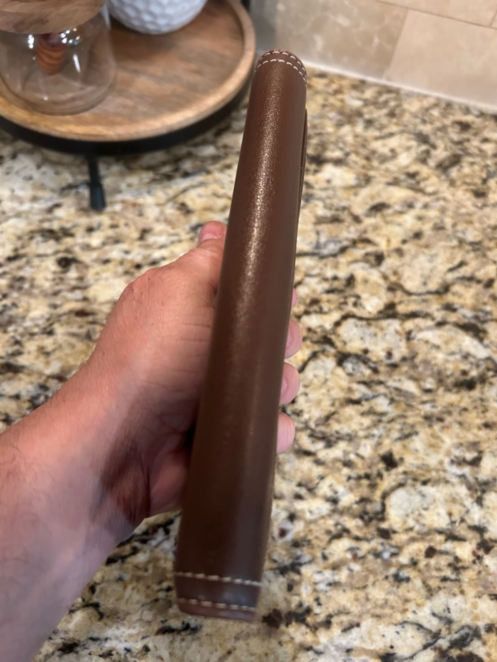 Coach Brown Leather Zip-Around Wallet Clutch Organizer - Picture 5 of 12